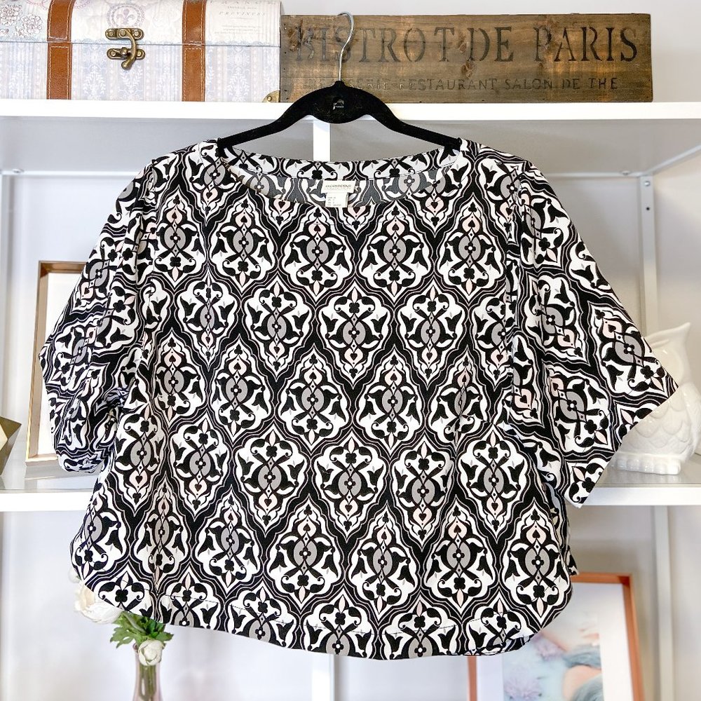 H&M Flowy Crop Top / M